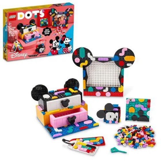 LEGO DOTS Kutija za povratak u školu Mickey i Minnie Mouse 41964