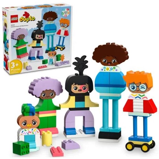 LEGO DUPLO Grad Složivi ljudi sa snažnim osjećajima 10423