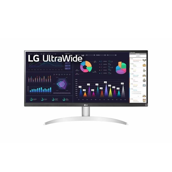 Monitor LG 29WQ600-W, 29'' UWFHD IPS UltraWide, 100 Hz, 5ms, HDMI, DP, USB-C, Audio