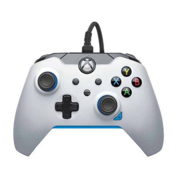 PDP XBOX WIRED CONTROLLER WHITE - ION (BLUE)