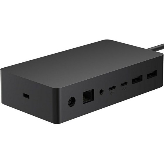 Microsoft Surface Dock 2, 2x USB C (DisplayPort), 2x USB C 3.1 (PowerShare), 2x USB A 3.1, 1x RJ45 Gbit Ethernet, SVS-00019