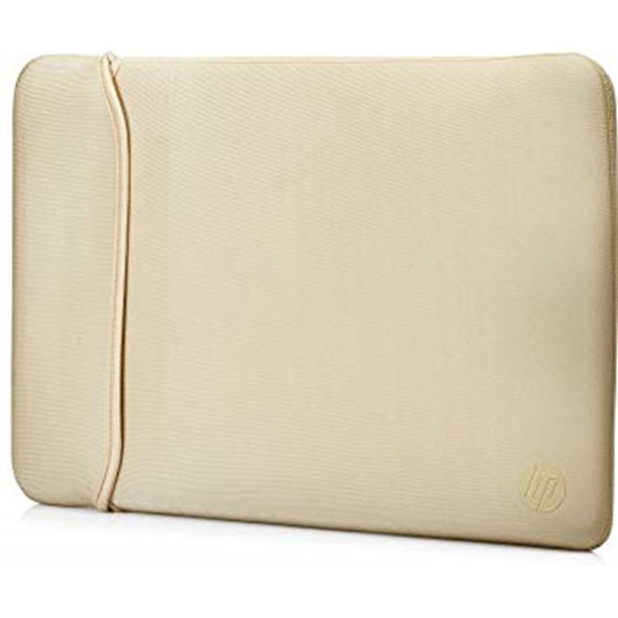 Sleeve za prijenosnike do 15.6" HP Neoprene Reversible Sleeve (Black/Gold) P/N: 2UF60AA