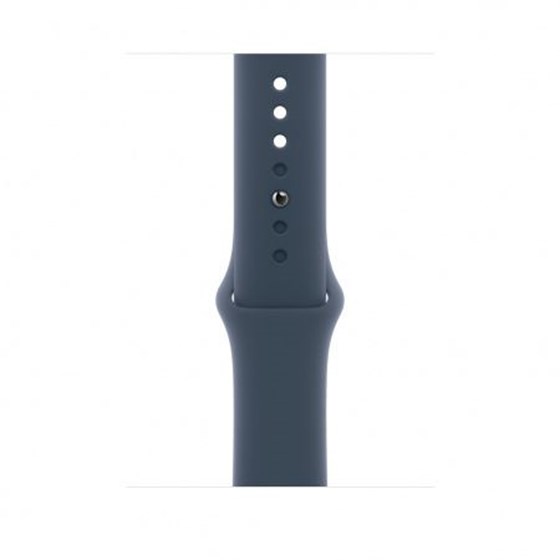 Apple Watch 45mm Band: Storm Blue Sport Band - S/M, mt3q3zm/a