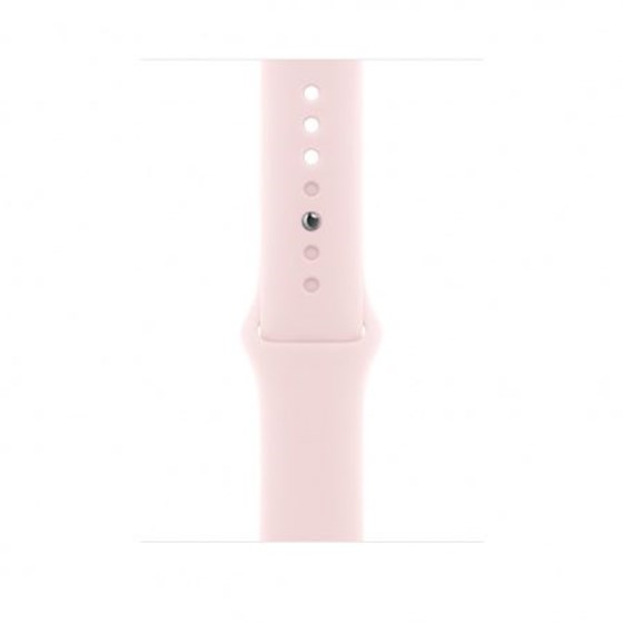 Apple Watch 45mm Band: Light Pink Sport Band - M/L, mt3v3zm/a