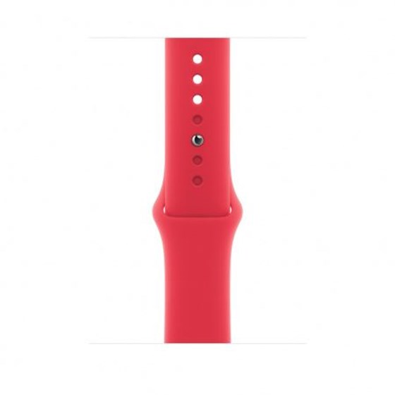 Apple Watch 45mm Band: (PRODUCT) RED Sport Band - M/L, mt3x3zm/a