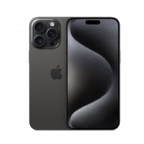 Apple iPhone 15 Pro Max 1TB Black Titanium, mu7g3sx/a