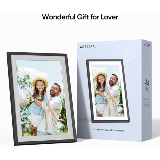 Arzopa P156W digitalni pametni okvir za slike 15.6 Smart WiFi 32GB FHD IPS TouchScreen Frameo, 92172152