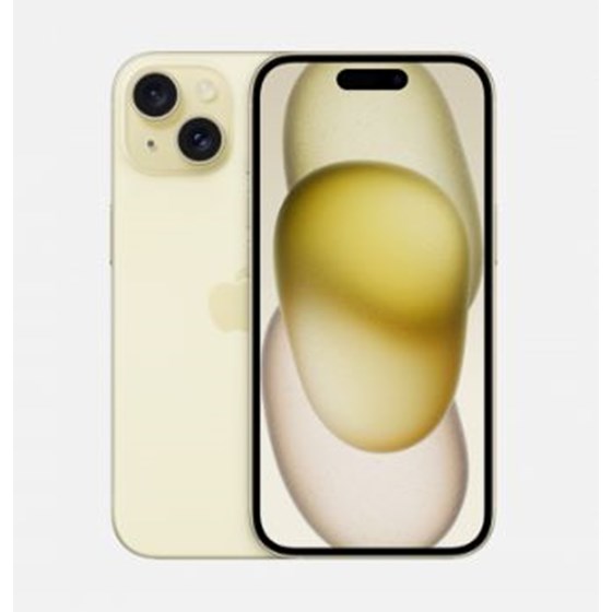 Apple iPhone 15, 6.1", 6GB/512GB, iOS 17, Yellow, mtpf3sx/a