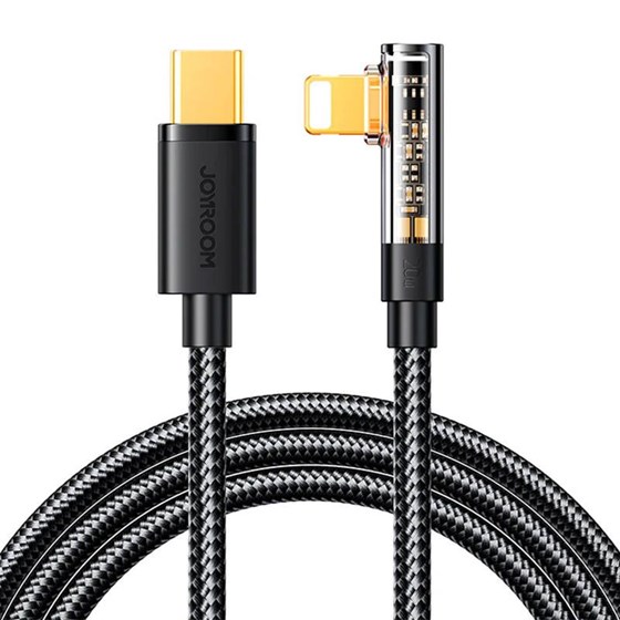 Kabel USB C - Lightning kutni 1.2m Joyroom 20W, S-CL020A6 1.2m Black