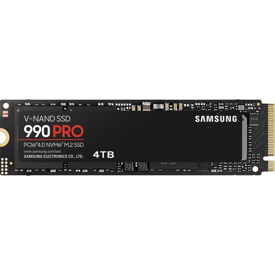 SSD 4TB Samsung 990 PRO, M.2 NVMe, PCIe Gen4x4, 7450/6900 MB/s, MZ-V9P4T0BW