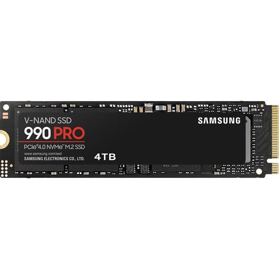 SSD 4TB Samsung 990 PRO M.2 NVMe PCIe 4.0 x4 P/N: MZ-V9P4T0BW