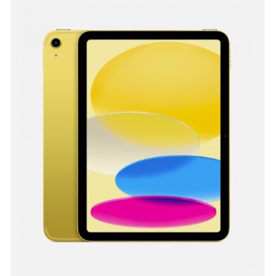 Apple 10.9-inch iPad (10th) Cellular 256GB - Yellow, mq6v3hc/a