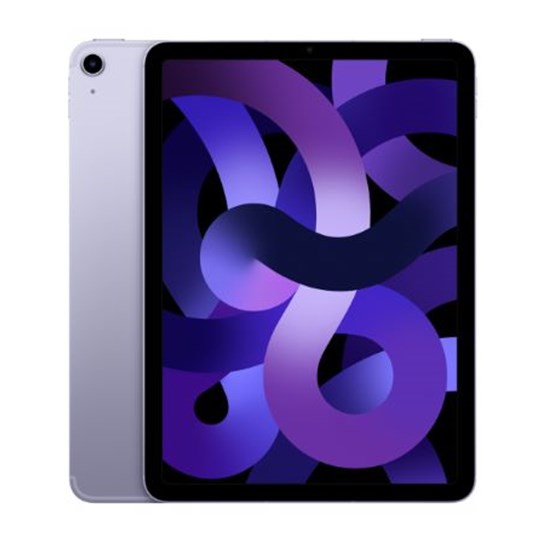 Apple 10.9-inch iPad Air5 Cellular 64GB - Purple, mme93hc/a