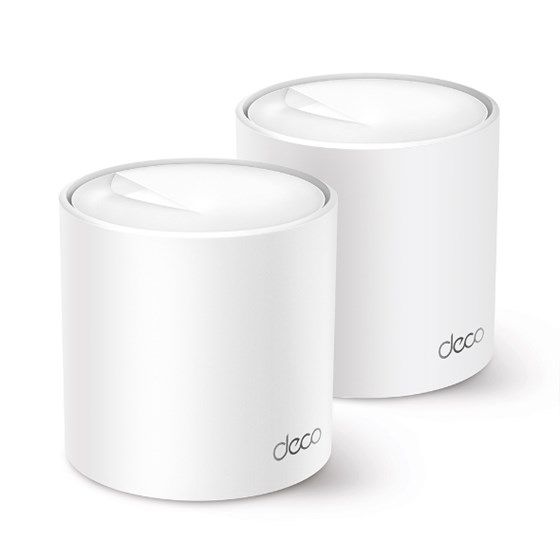 TP-Link Deco X60 (2-pack), AX5400 Dual-Band Whole Home Mesh Wi-Fi 6 System