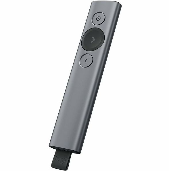 Presenter Logitech Spotlight Presentation Remote Slate P/N: 910-004861