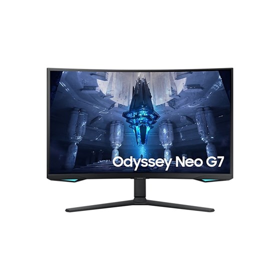 Monitor Samsung Odyssey G65B, 32" QHD, VA, 240Hz 1ms, DP, HDMI, USB, LAN, Pivot, AMD FreeSync, Zakrivljen, Zvučnici, Crna, LS32BG650EUXEN