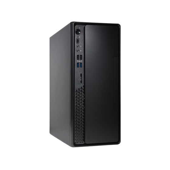 Kućište Chieftec Uni BS mATX, 300W 80+ Bronze napajanje, 1×80mm ventilator, crno (BE-10B-300)