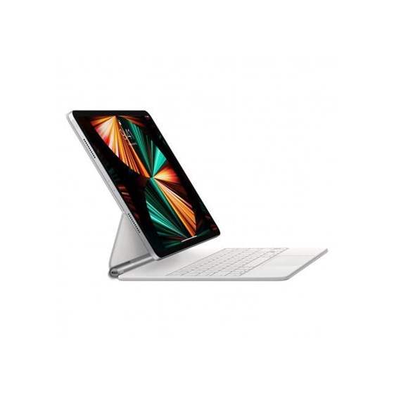 Tipkovnica Apple Magic Keyboard for iPad Pro 12.9-inch (5th) - Croatian - White, mjql3cr/a