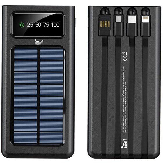 MEANIT PUNJAČ P1 SOLARNI PRIJENOSNI I SVJETILJKA P/N: PPS10
