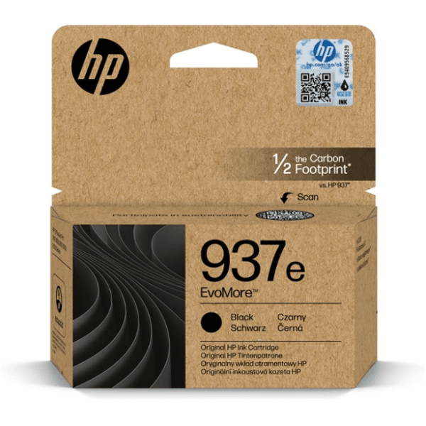 Tinta HP 937e Black P/N: 4S6W9NE