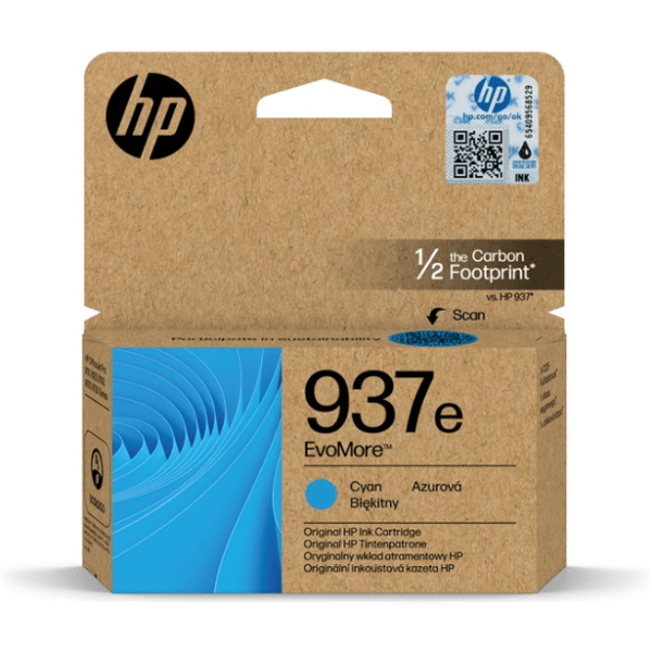Tinta HP 937e Cyan P/N: 4S6W6NE