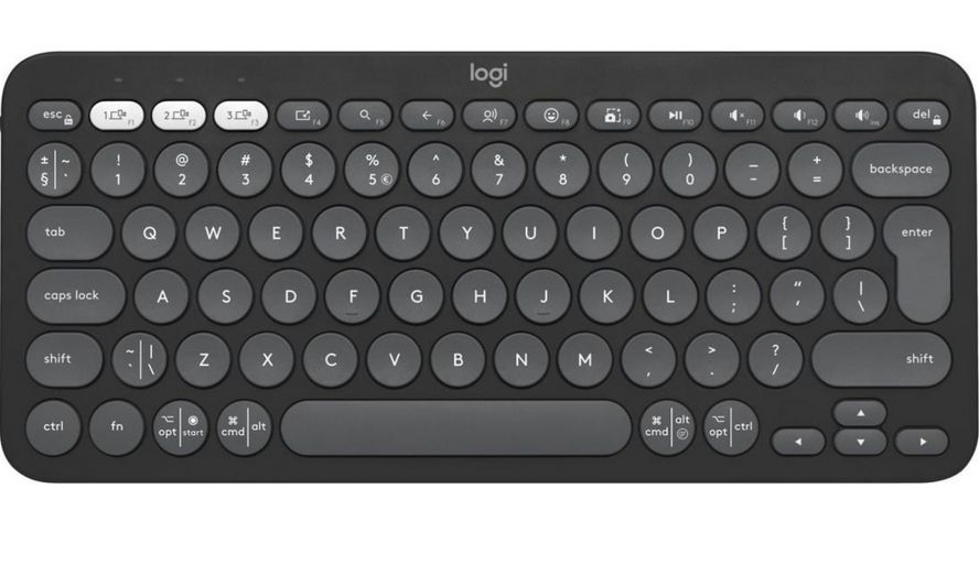 Tipkovnica Bežična Logitech K380s Bluetooth bežična tipkovnica, crna PN: 920-011851