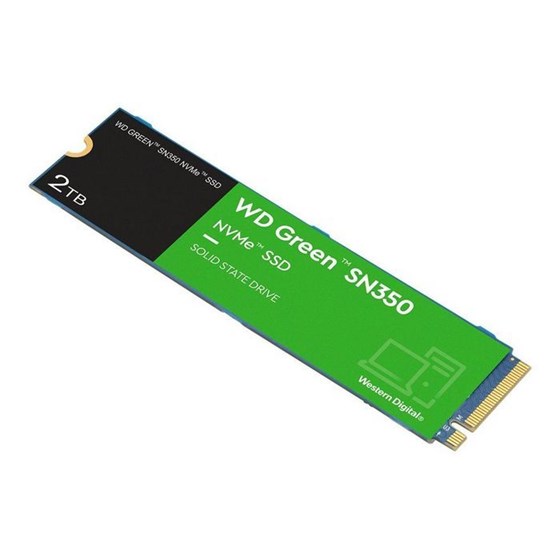 SSD 2TB WD Green SN350 NVMe SSD  M.2 2280 PCIe Gen3, WDS200T3G0C