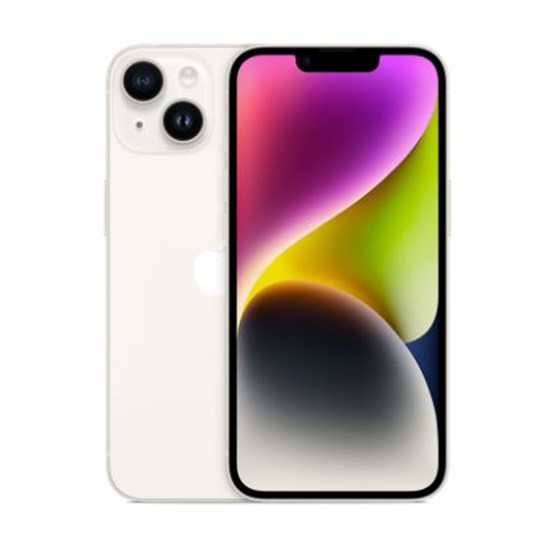Apple iPhone 14, 6.1", 6GB/128GB, iOS 16, Starlight, mpur3sx/a