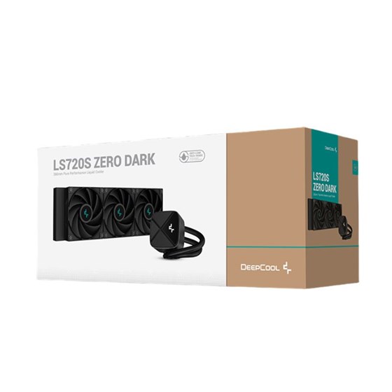 Vodeno Hlađenje Deepcool LS720S Zero Dark, 360mm, Black