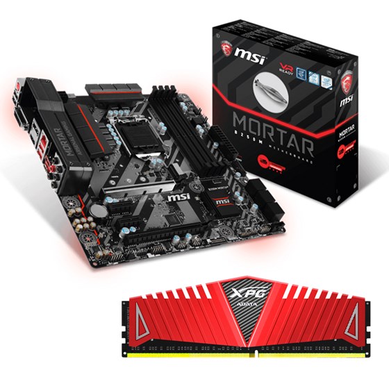 Matična ploča MBO MSI B250M Mortar Socket 1151 + memorija za PC 8GB (2x4GB) P/N: 31150889