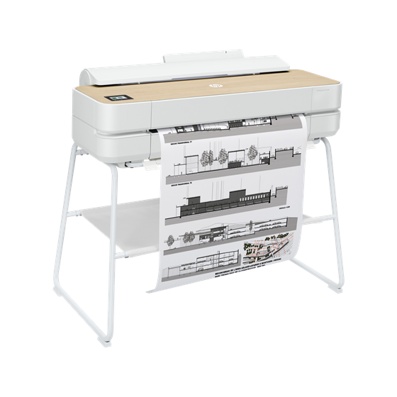 Ploter HP DesignJet Studio 24" Printer (wood), P/N: 5HB12A