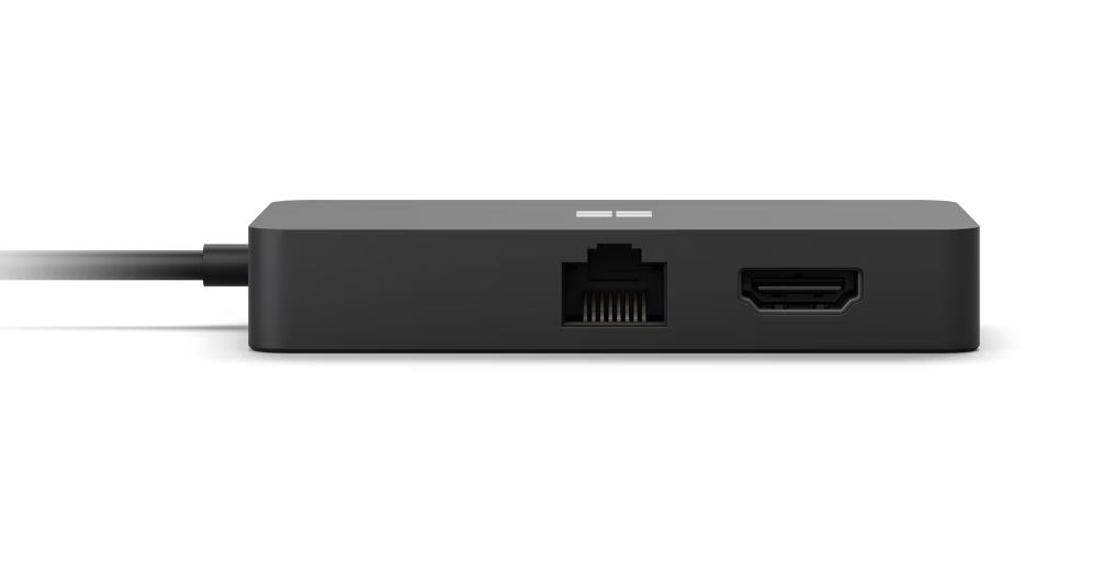 Micorosft Surface USB C Travel Hub, 1x USB C, 1x USB A, 1x RJ45, 1x HDMI (4K 60Hz), 1x VGA, 161-00011