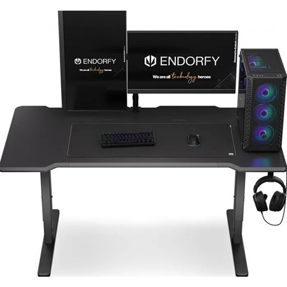 Gaming Stol Endorfy Atlas L GD700, Crni, EY8E003