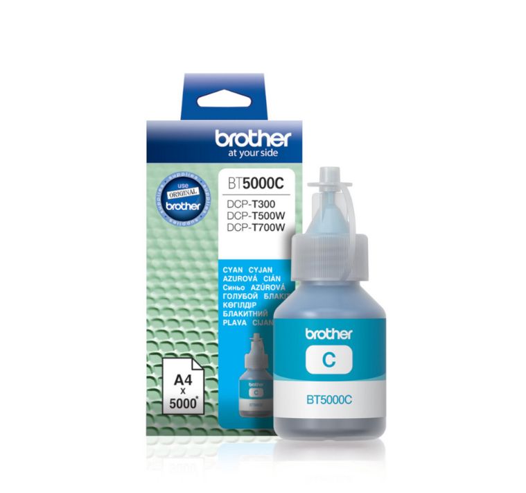 Tinta Brother BT5000C cyan 5k