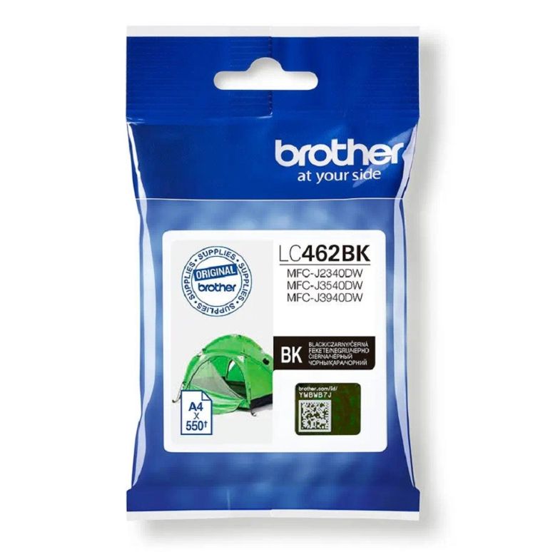 Brother LC462BK ink cartridge 1 pc(s) Original Standard Yield Black