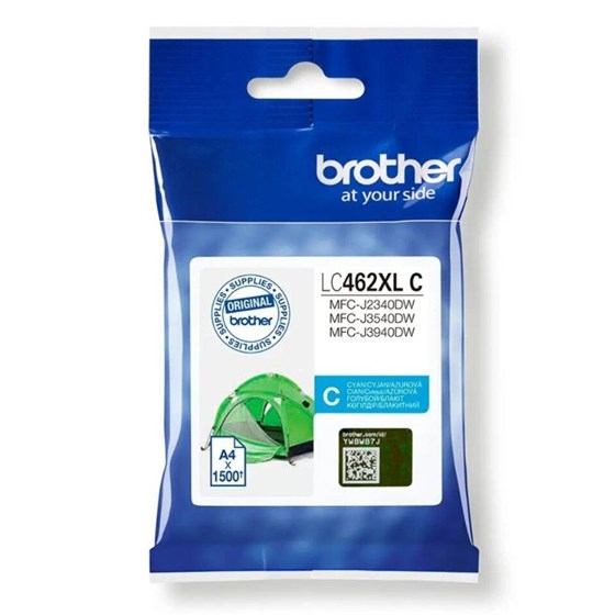 Tinta Brother LC462XLC cyan 1.5k