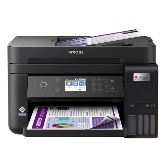 Multifunkcijski pisač EPSON EcoTank L6270, 4800 x 1200 dpi, 15.5 str/min, USB, WiFi, LAN, C11CJ61403