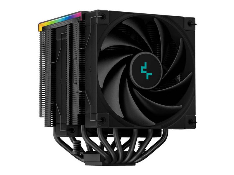 Hladnjak DeepCool AK620 DIGITAL, ARGB, 2x 120mm, 260W TDP, Black