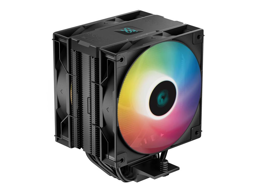 Hladnjak DeepCool AG400 Digital Plus ARGB, 2x 120mm, Black