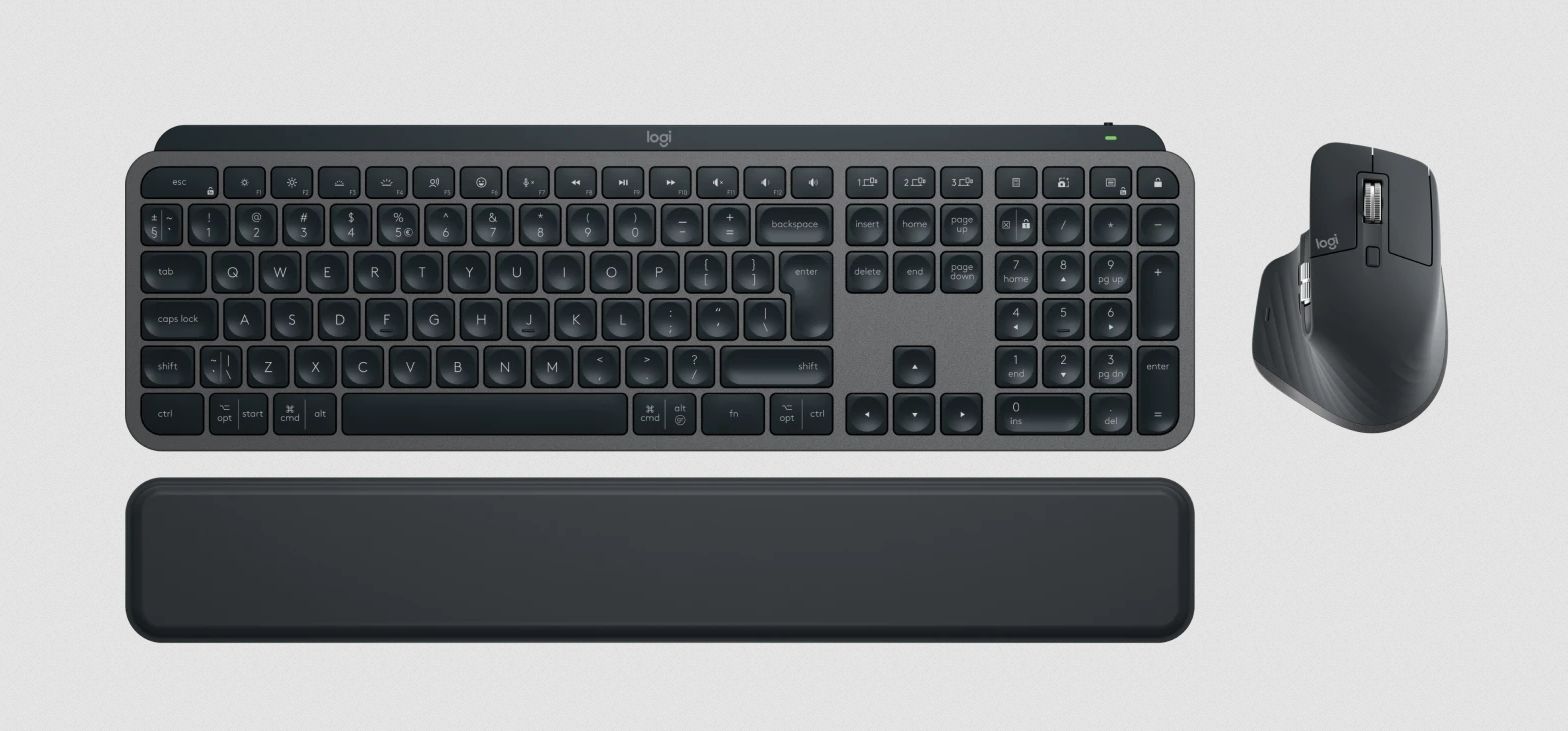 Tipkovnica Logitech MX Keys S Bluetooth Combo - GRAPHITE