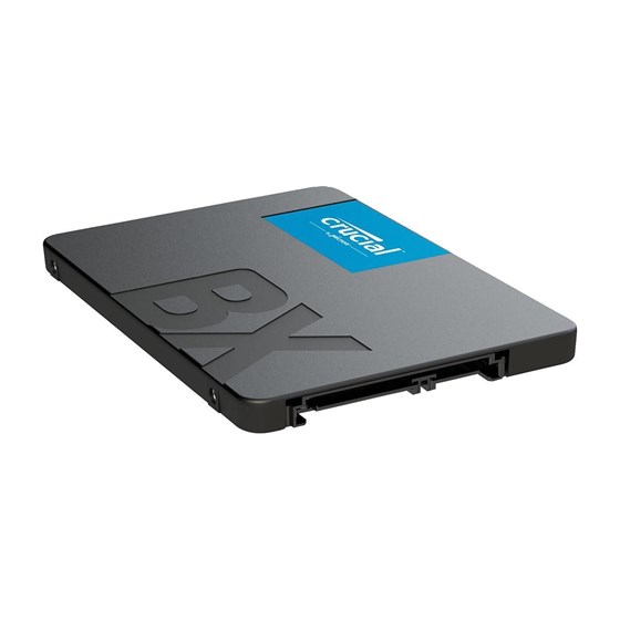 SSD 240GB Crucial BX500, 2.5" SATA III, 500/400 MB/s, CT240BX500SSD1