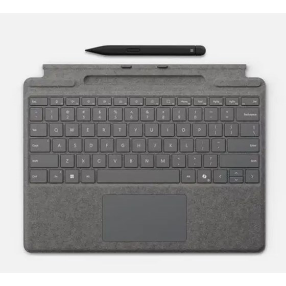 Microsoft tipkovnica Pro keyboard + Slim Pen za Surface Pro 8/9/11 Platinum, 8X6-00236