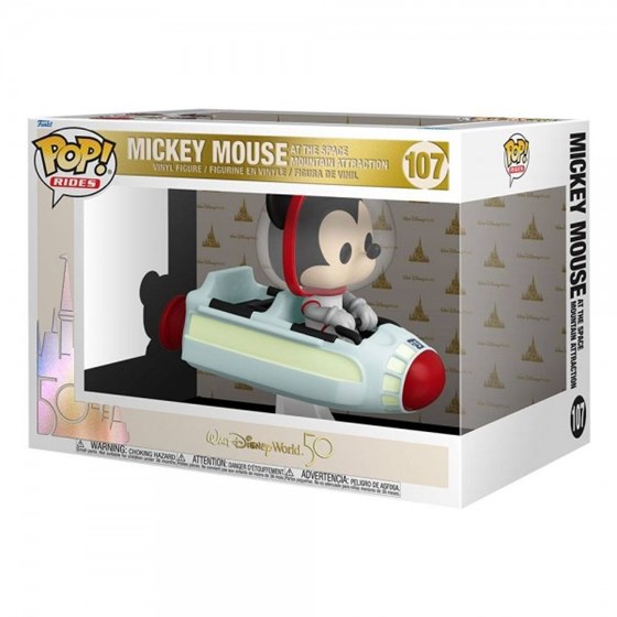 FUNKO POP RIDES SUPER DELUXE: DISNEY - SPACE MOUNTAIN W/ MICKEY MOUSE