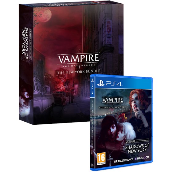 PS4 igra Vampire: The Masquerade - Coteries of New York + Shadows of New York - Collectors Edition -  Preorder