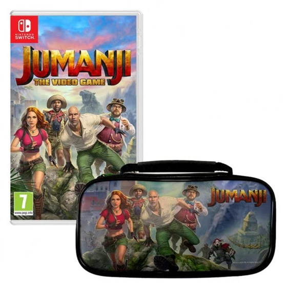 SWITCH JUMANJI: THE VIDEO GAME - GAME+CASE BUNDLE