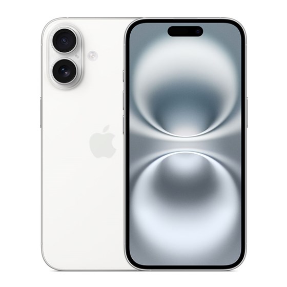 Apple iPhone 16, 6.1", 8GB/128GB, iOS 18, White, mye93sx/a