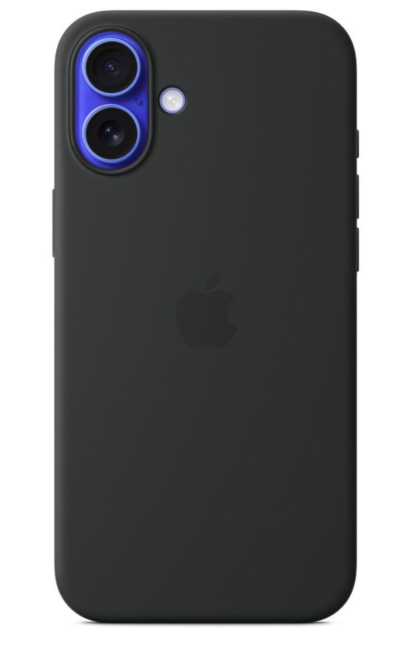 Apple iPhone 16 Plus Silicone Case with MagSafe - Black