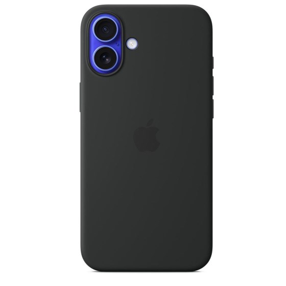 Apple iPhone 16 Plus Silicone Case with MagSafe - Black
