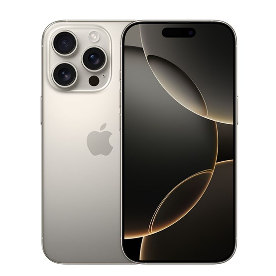 Apple iPhone 16 Pro, 6.3", 8GB/128GB, iOS 18, Natural Titanium, myng3sx/a