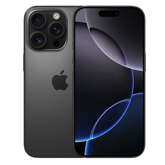 Apple iPhone 16 Pro, 6.3", 8GB/256GB, iOS 18, Black Titanium, mynh3sx/a